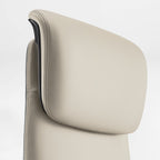 Genuine Leather Executive Office Chair - Butterfly Design High Back