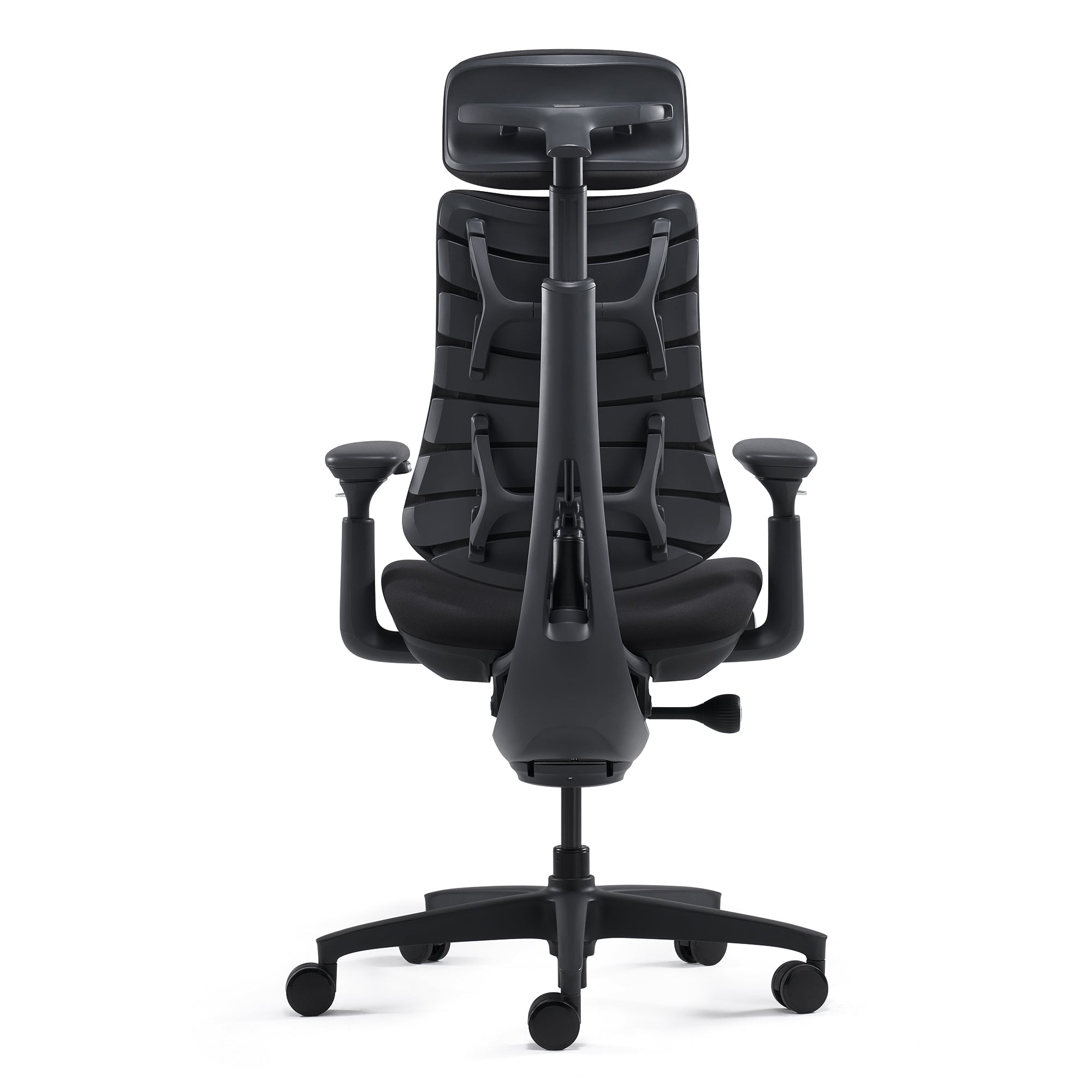 Dynamic Ergonomic Office Chair with Chip-Controlled Adaptive Backrest