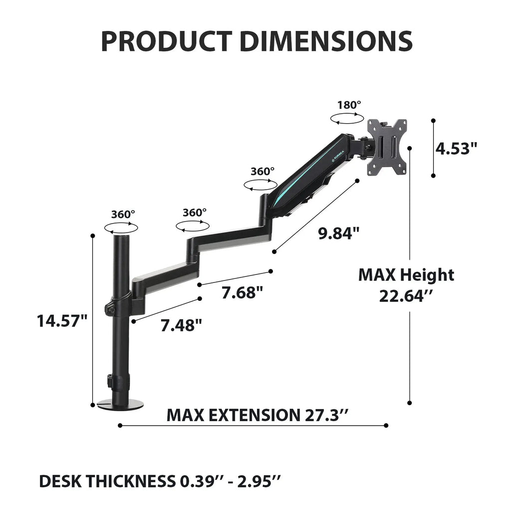Single Monitor Arm