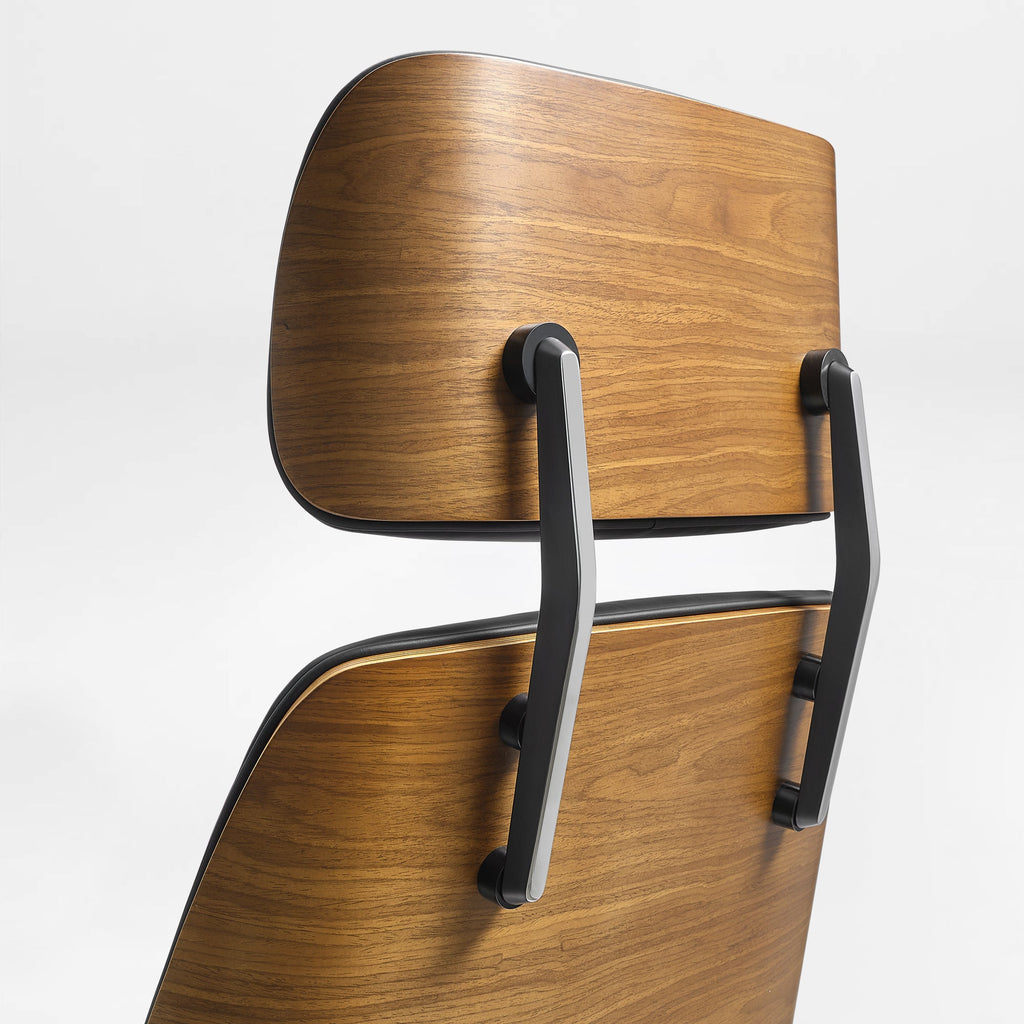 Genuine Leather Executive Office Chair - Classic Ergonomic Design