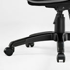 Faux Leather Home Office Chair - Ergonomic Cream