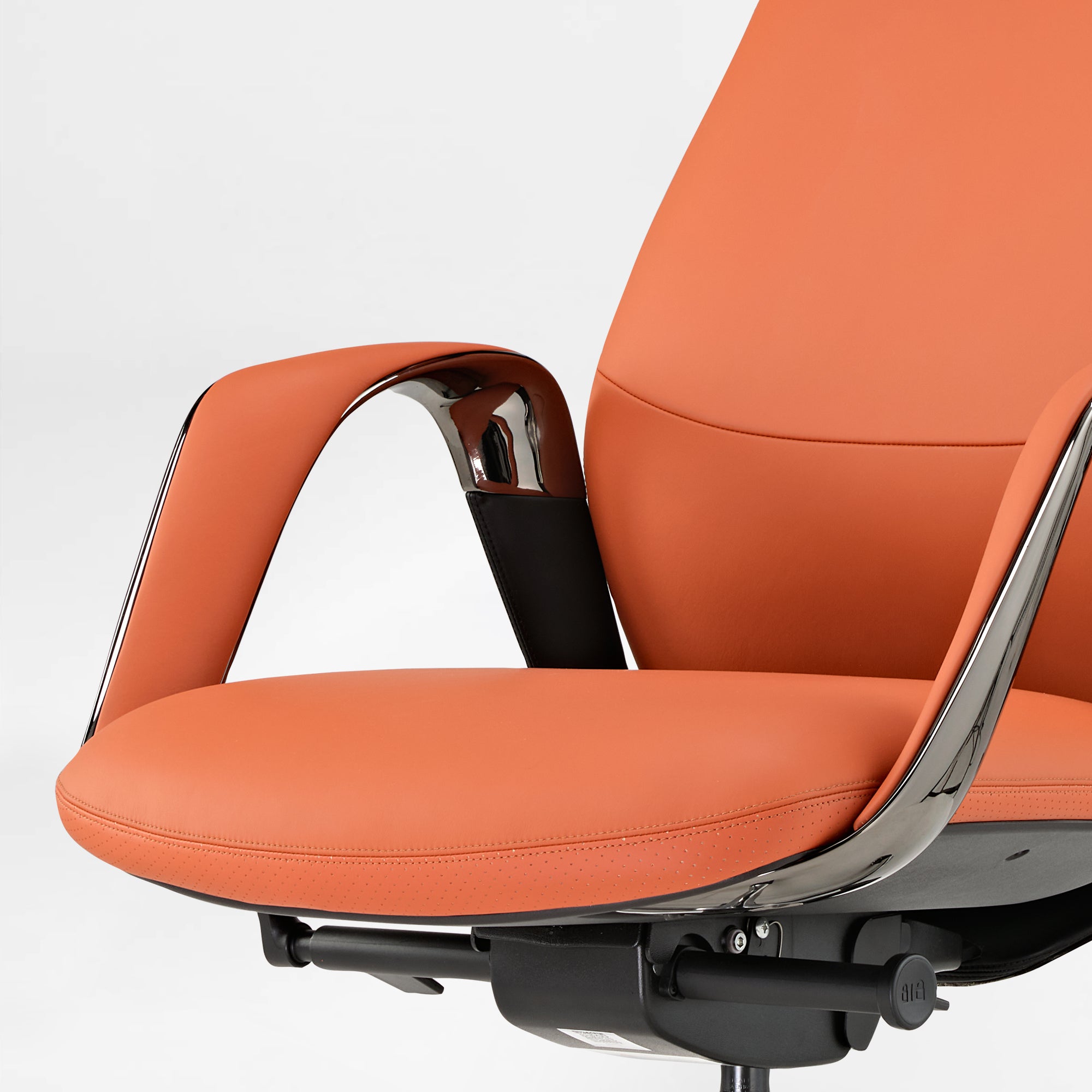 Napa Leather Executive Office Chair - Fully Adjustable