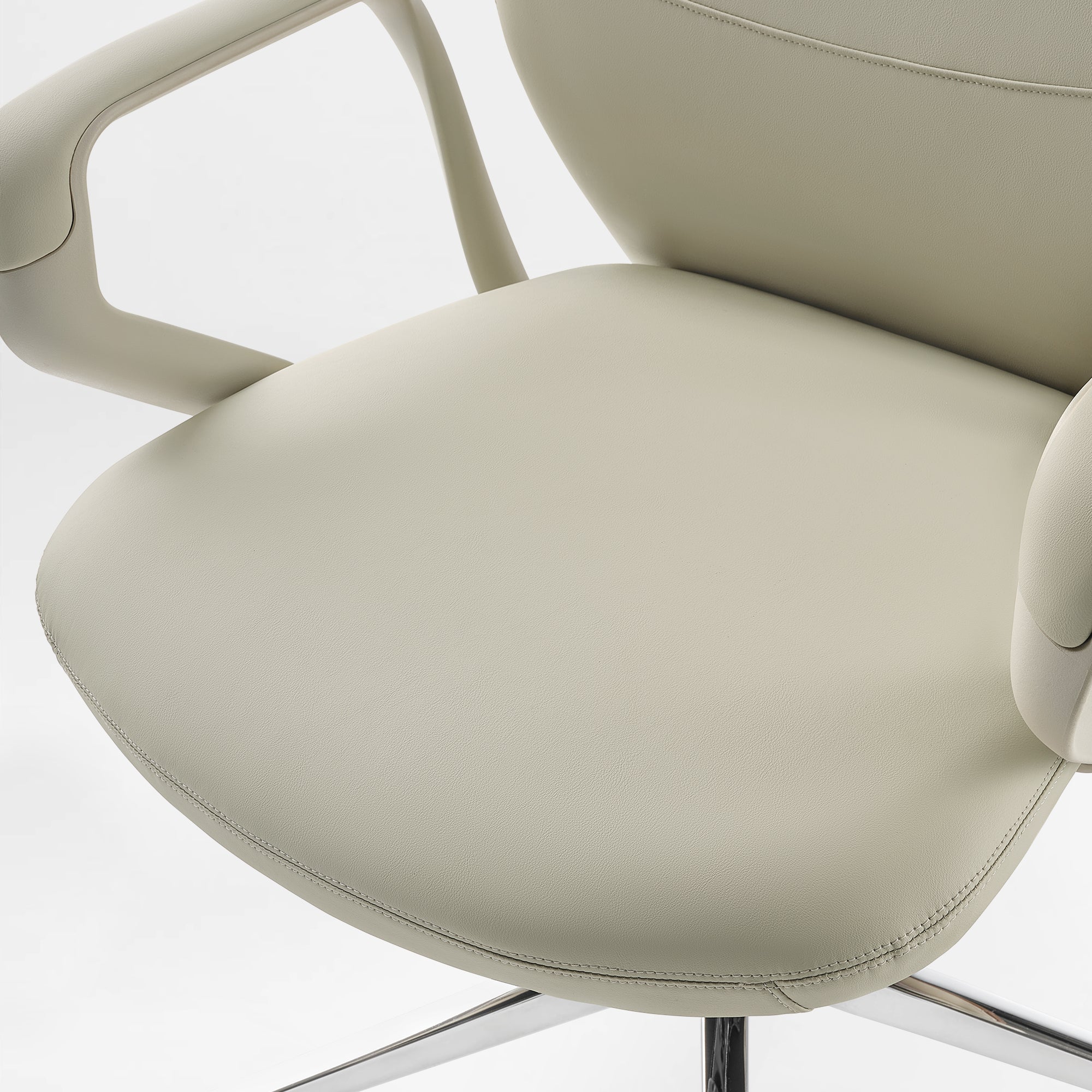 Faux Leather Executive Office Chair - Premium High-End Style