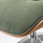 Genuine Leather Executive Office Chair - Classic Ergonomic Design