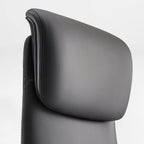 Genuine Leather Executive Office Chair - Butterfly Design High Back