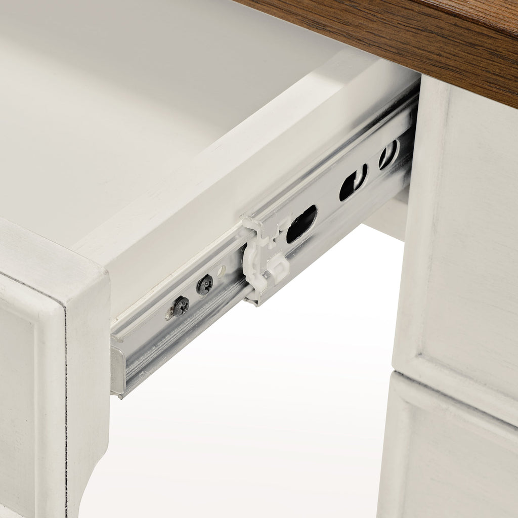 Farmhouse Office Desk with Drawers