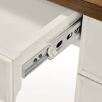 Farmhouse Office Desk with Drawers