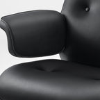 Genuine Leather Executive Office Chair - Classic Ergonomic Design