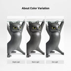 23''H, Enchanting Cat Side Table