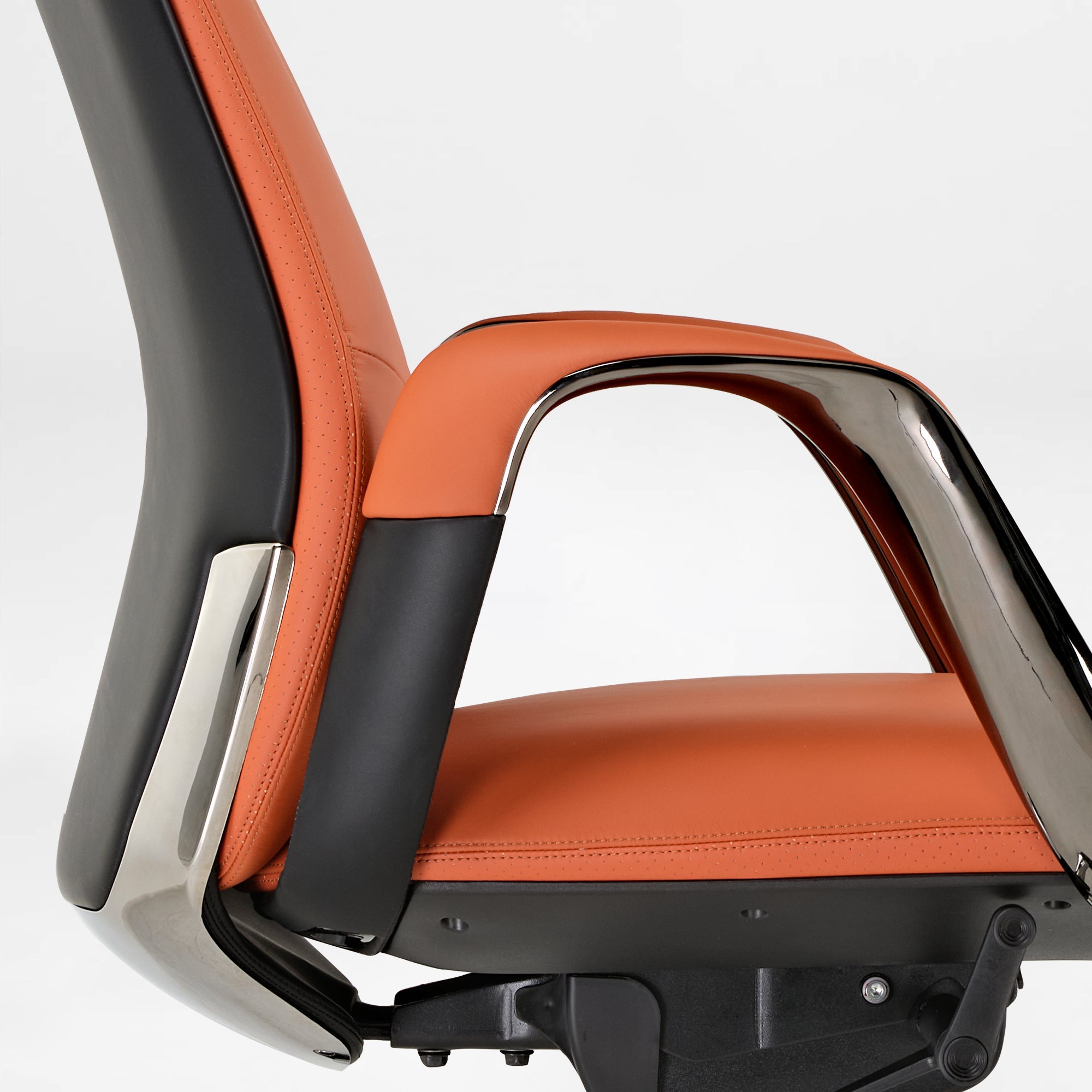 Napa Leather Executive Office Chair - Fully Adjustable