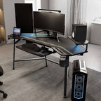 Wing-Shaped Studio Desk (73x23)