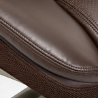Faux Leather Home Office Chair - Ergonomic Cream