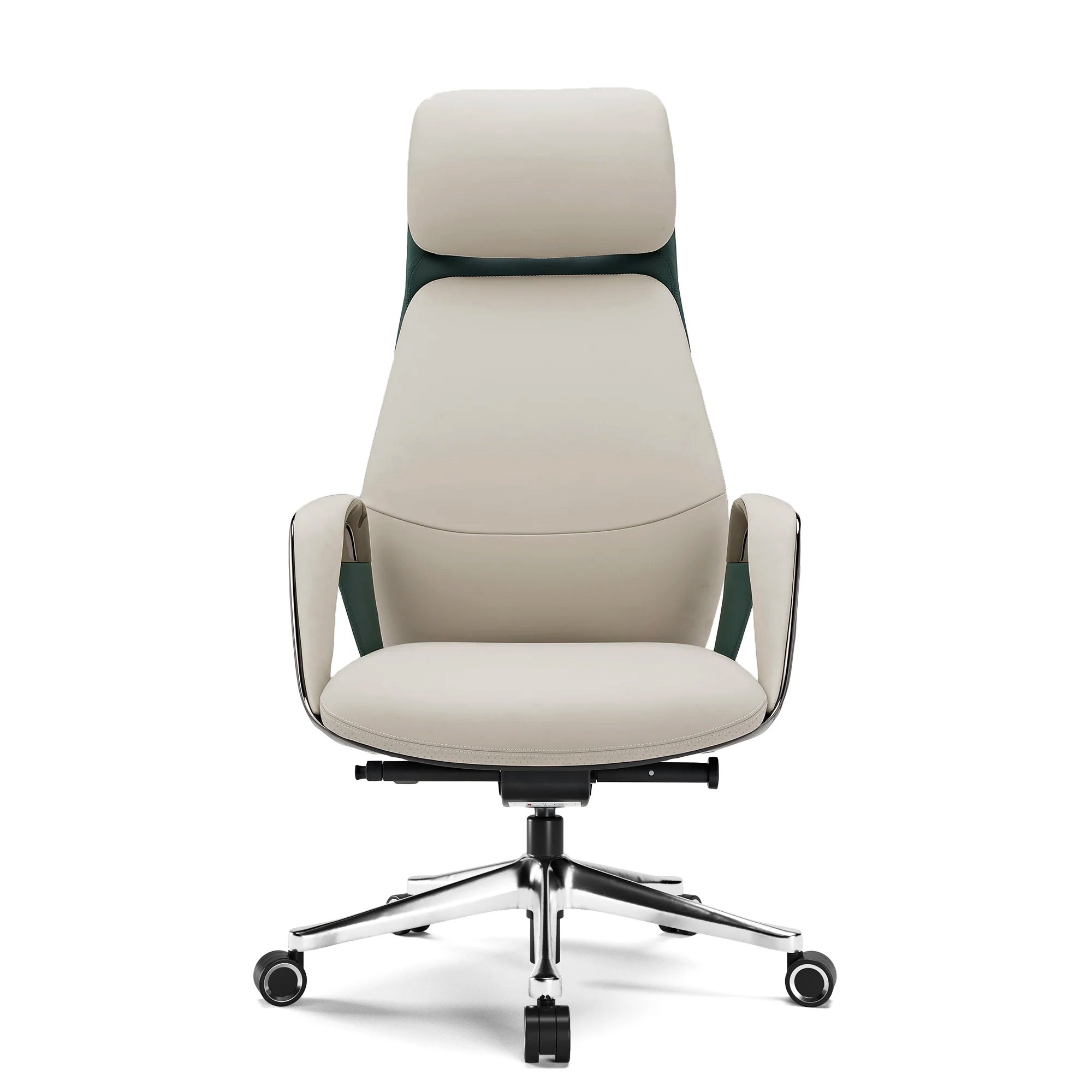 Napa Leather Executive Office Chair - Fully Adjustable