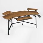 Wing-Shaped Studio Desk (73x23)