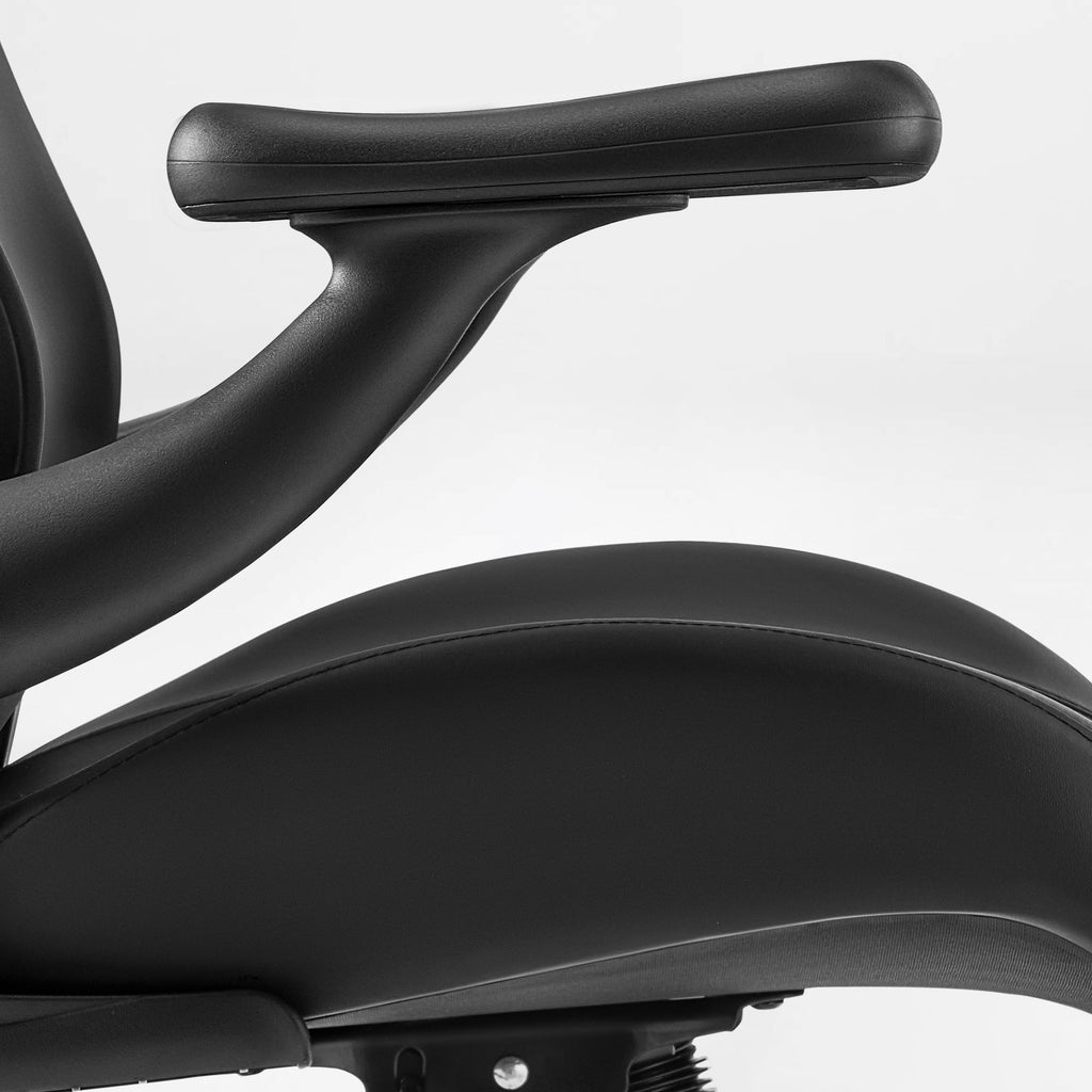Ergonomic Office Chair - Full PU Leather Versatile Stylish Comfort
