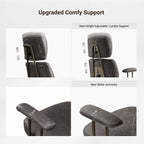 High Back Office Chair - Ultra Soft Cushion Adjustable