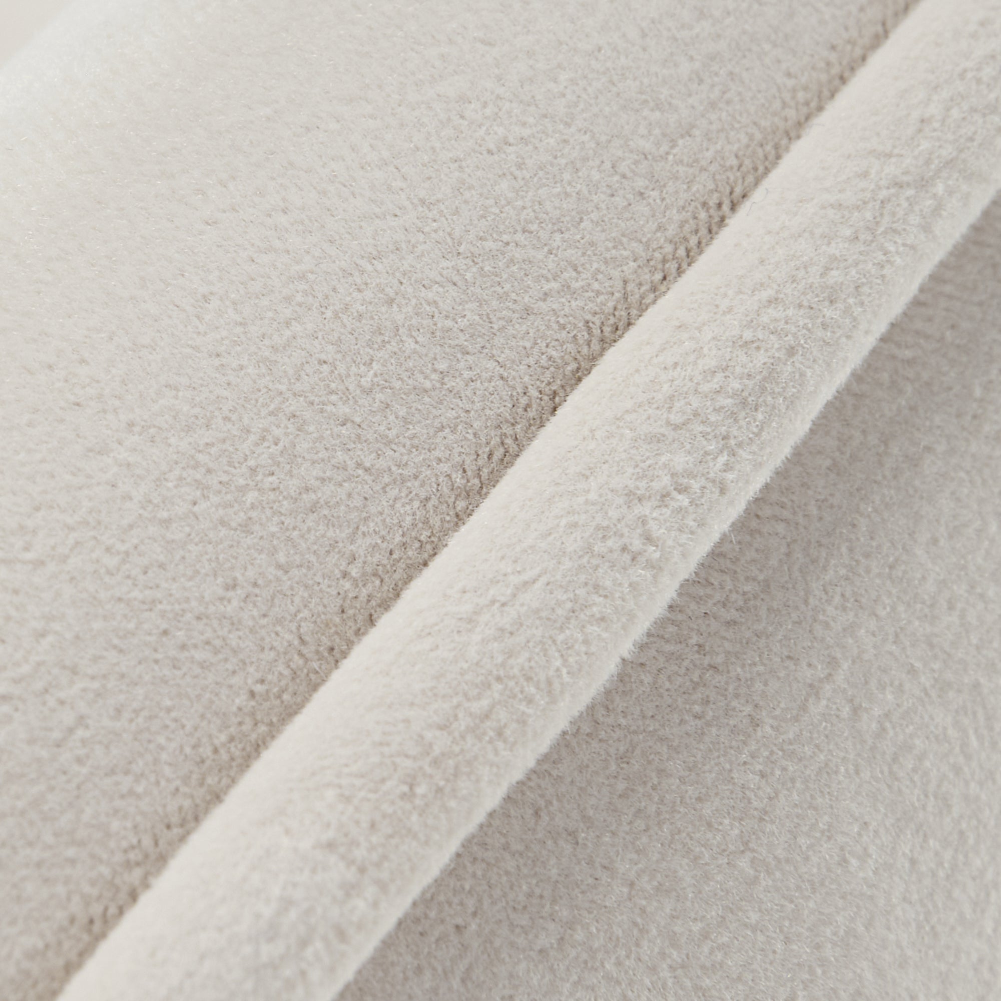 Velvet Dining Chair, Set of 1, Off-White
