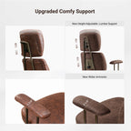 High Back Office Chair - Ultra Soft Cushion Adjustable