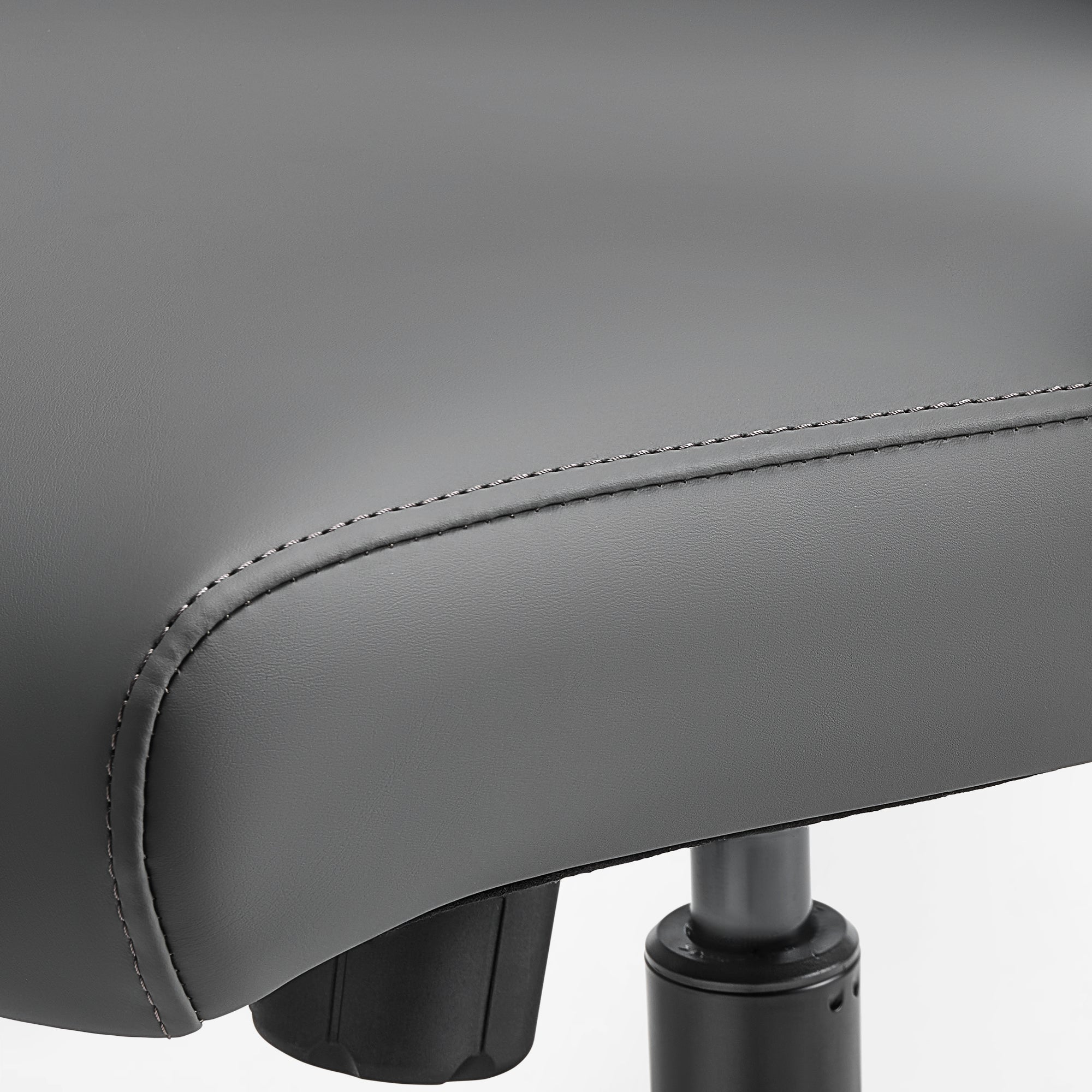 Microfiber Leather Office Chair - Dual-Layer Contoured Ergonomic