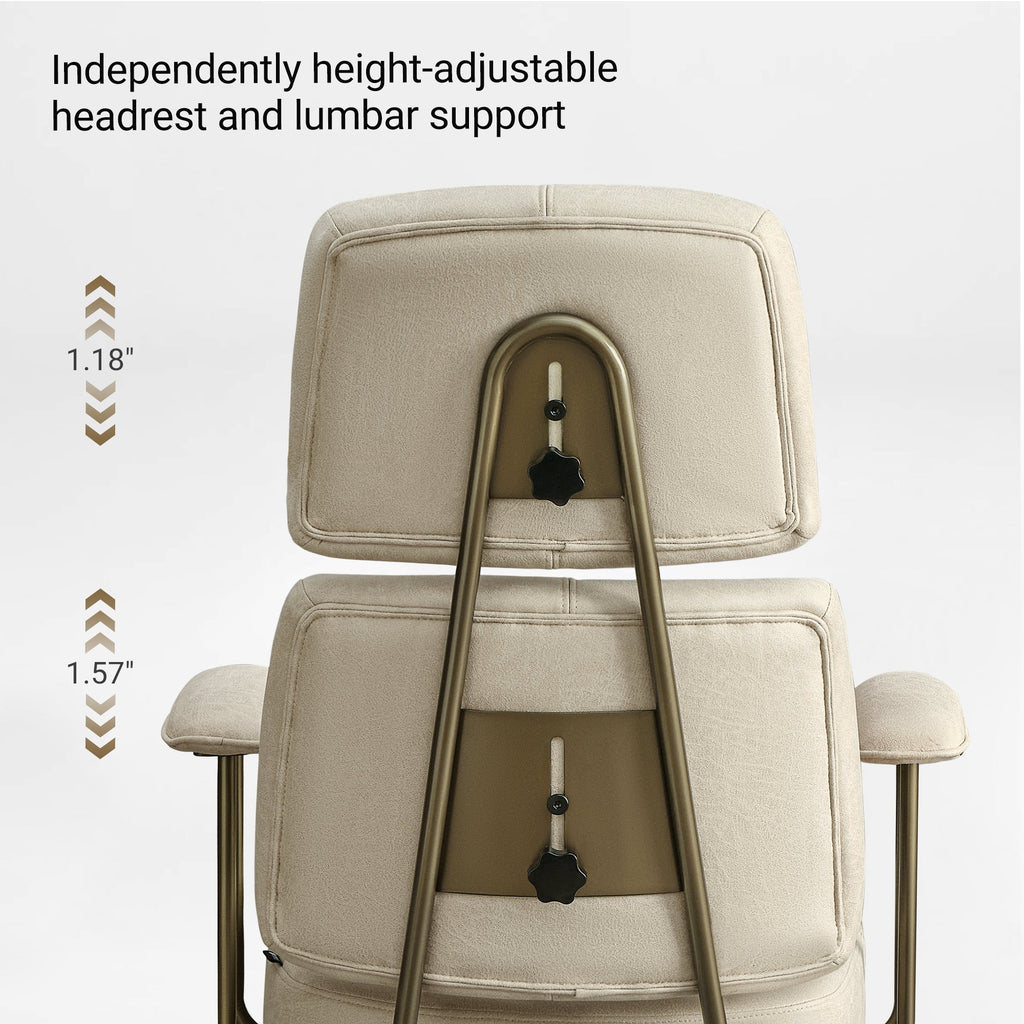 High Back Office Chair - Ultra Soft Cushion Adjustable