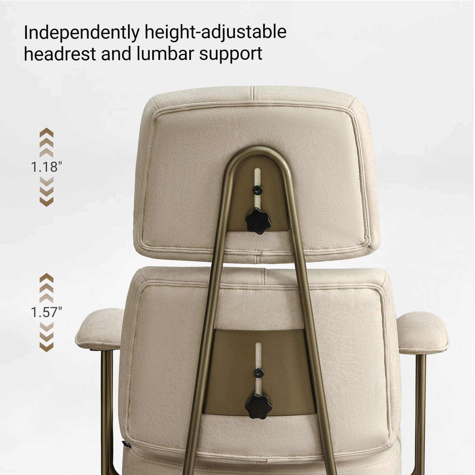 High Back Office Chair - Ultra Soft Cushion Adjustable