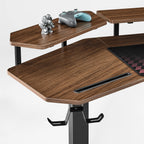 Wing-Shaped Standing Desk (63x23)