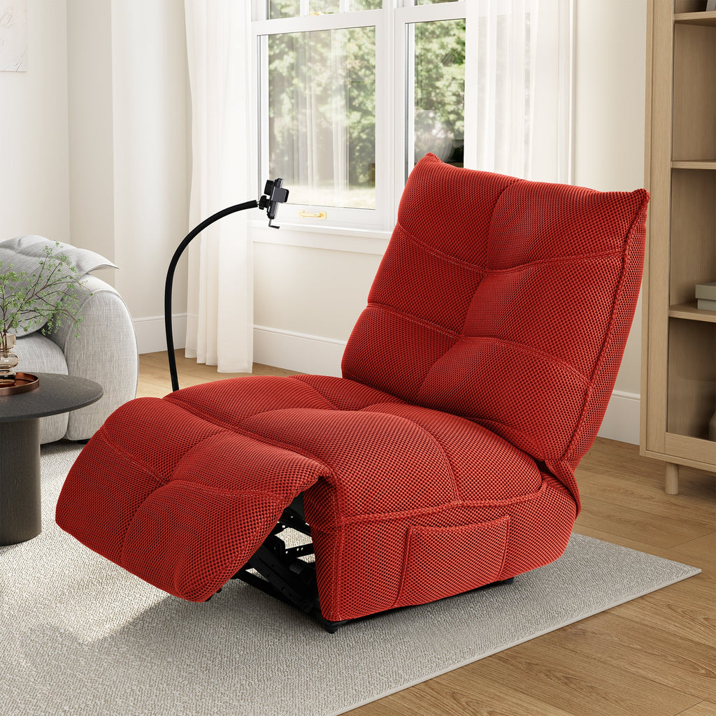Recliner with Wireless Charging and USB Port