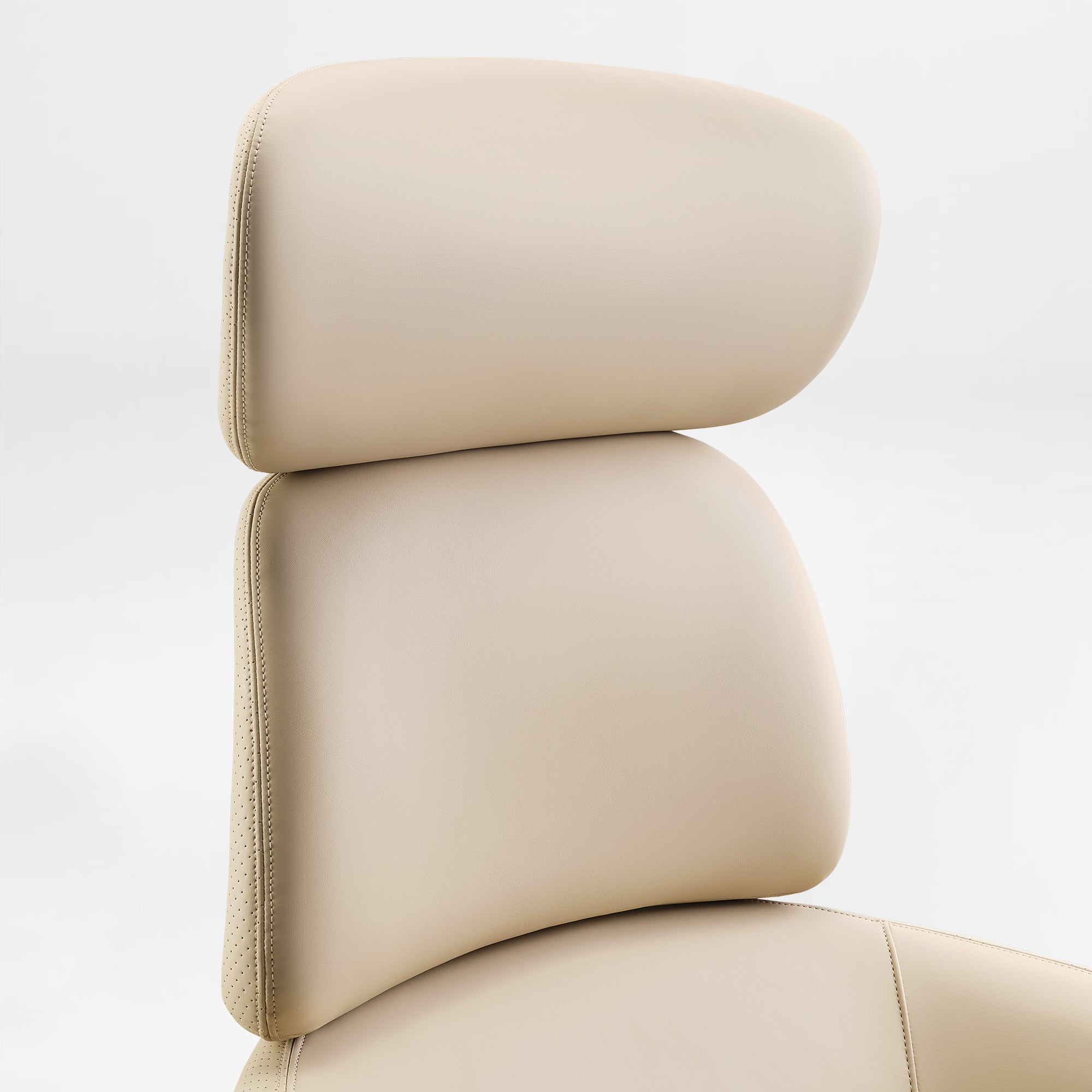 Microfiber Leather Executive Office Chair - Modern Lines Home Office