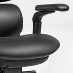 Ergonomic Executive Office Chair - PU Leather 4D Armrests Self-Adapting