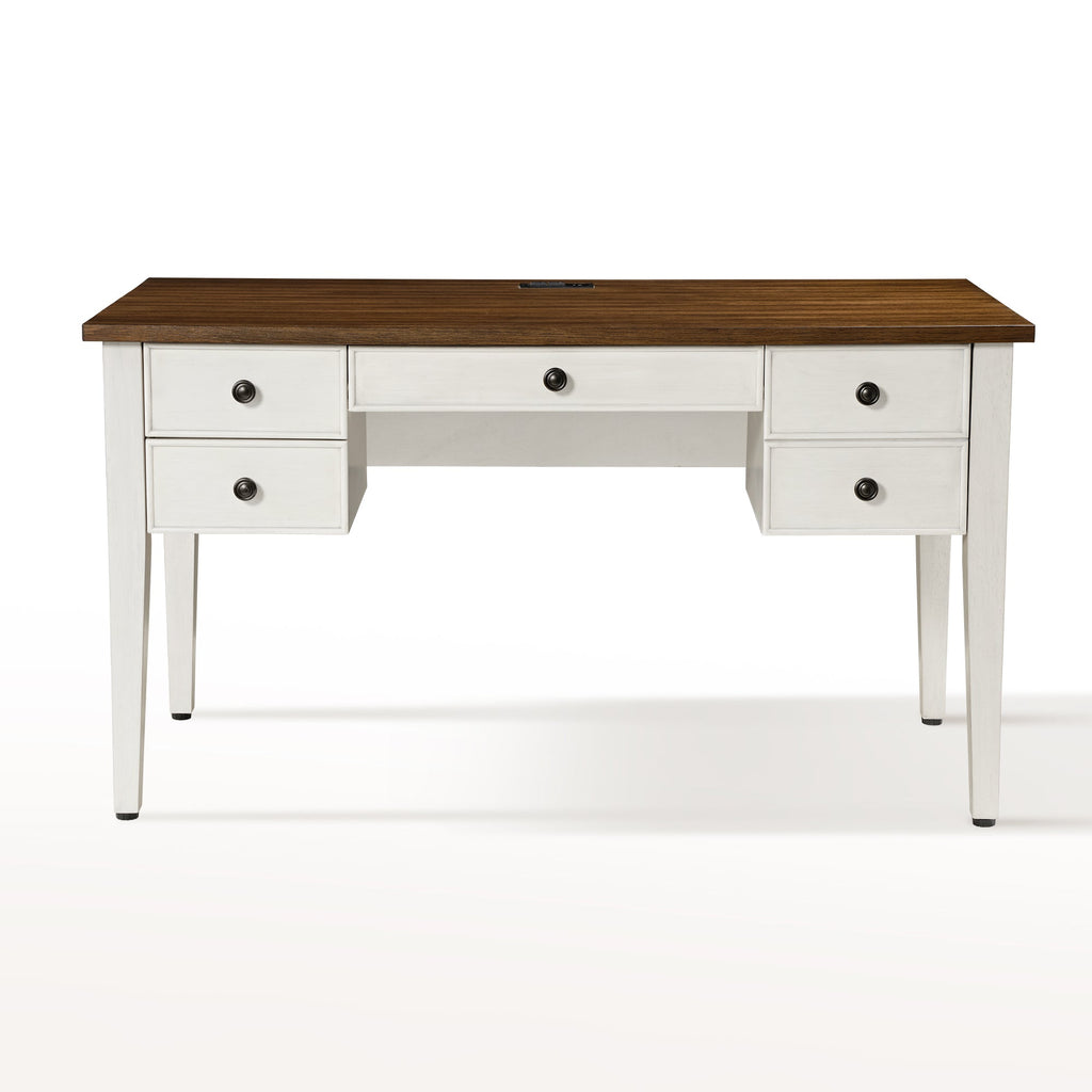 Farmhouse Office Desk with Drawers