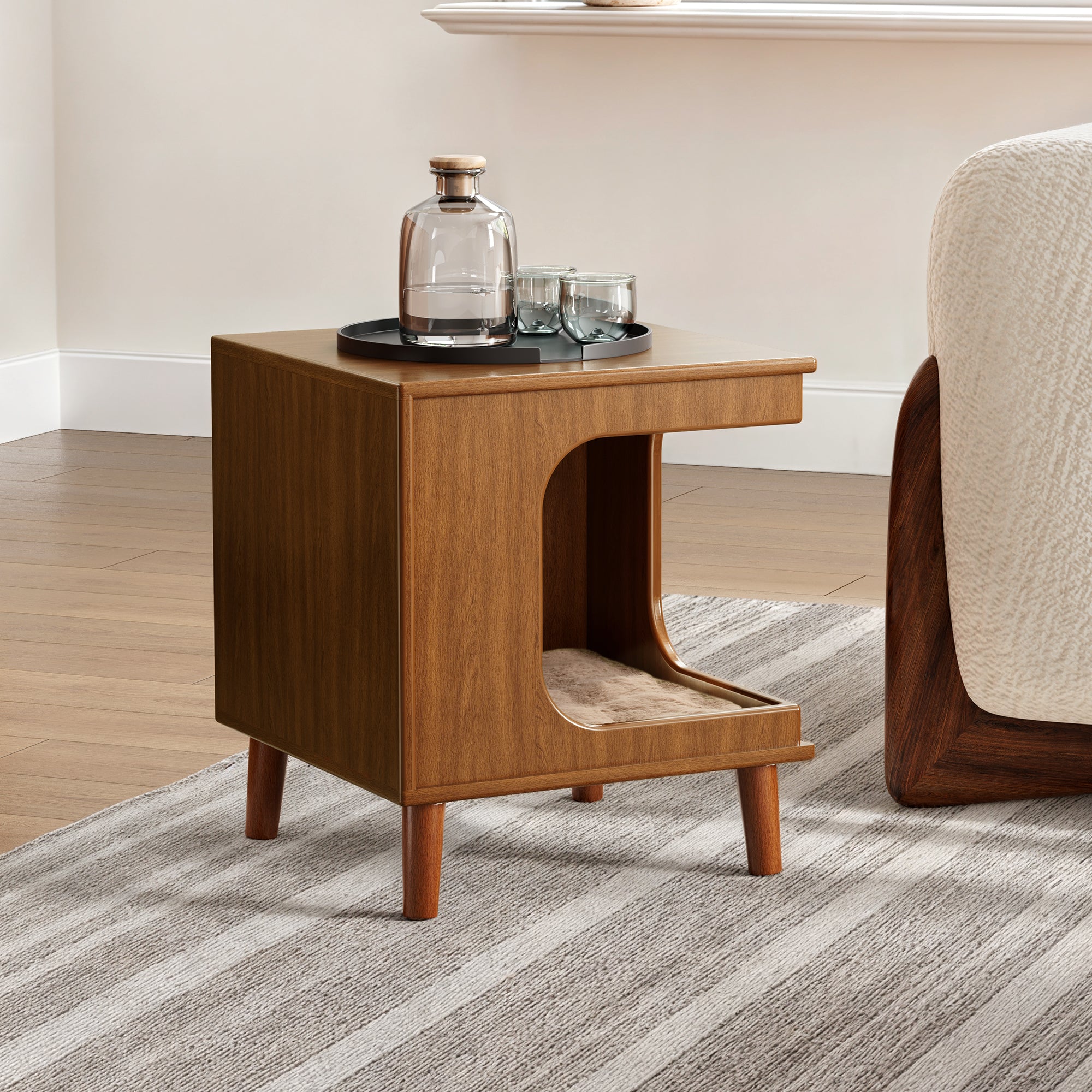 Multi-Functional Cat Bed & Side Table