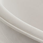 Velvet Dining Chair, Set of 1, Off-White