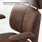 High Back Office Chair - Ultra Soft Cushion Adjustable