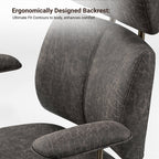 High Back Office Chair - Ultra Soft Cushion Adjustable