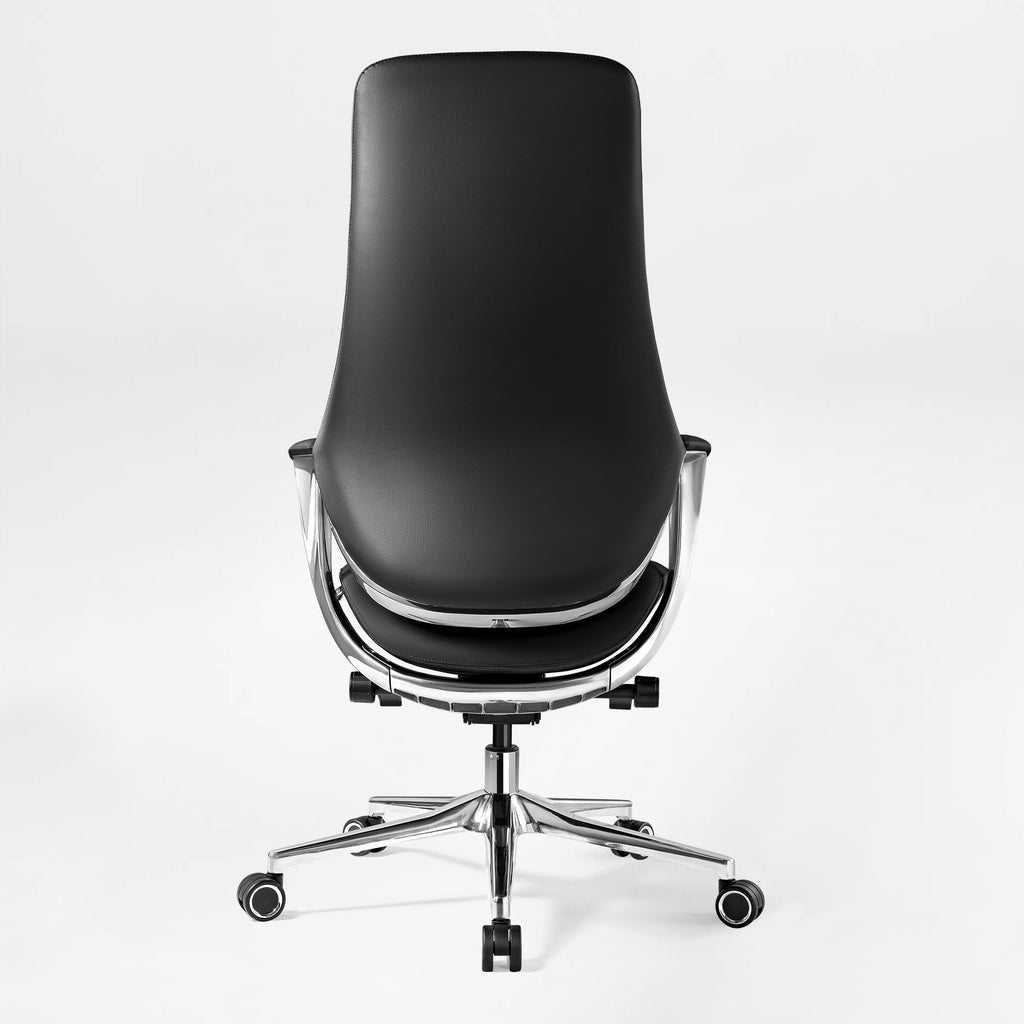 Silicone Leather Executive Office Chair - Clean Lines Home Office