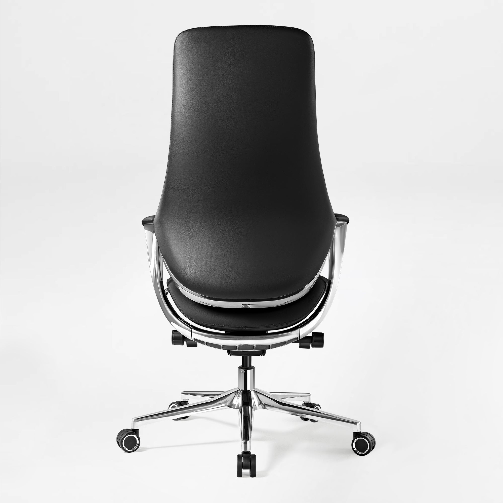 Silicone Leather Executive Office Chair - Clean Lines Home Office