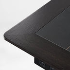Electric Height-Adjustable Standing Desk, Classic, Black
