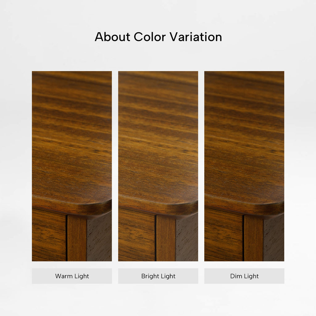 63x23 L-Shaped Height Adjustable Executive Desk, Handcrafted Walnut