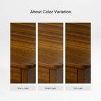 63x23 L-Shaped Height Adjustable Executive Desk, Handcrafted Walnut