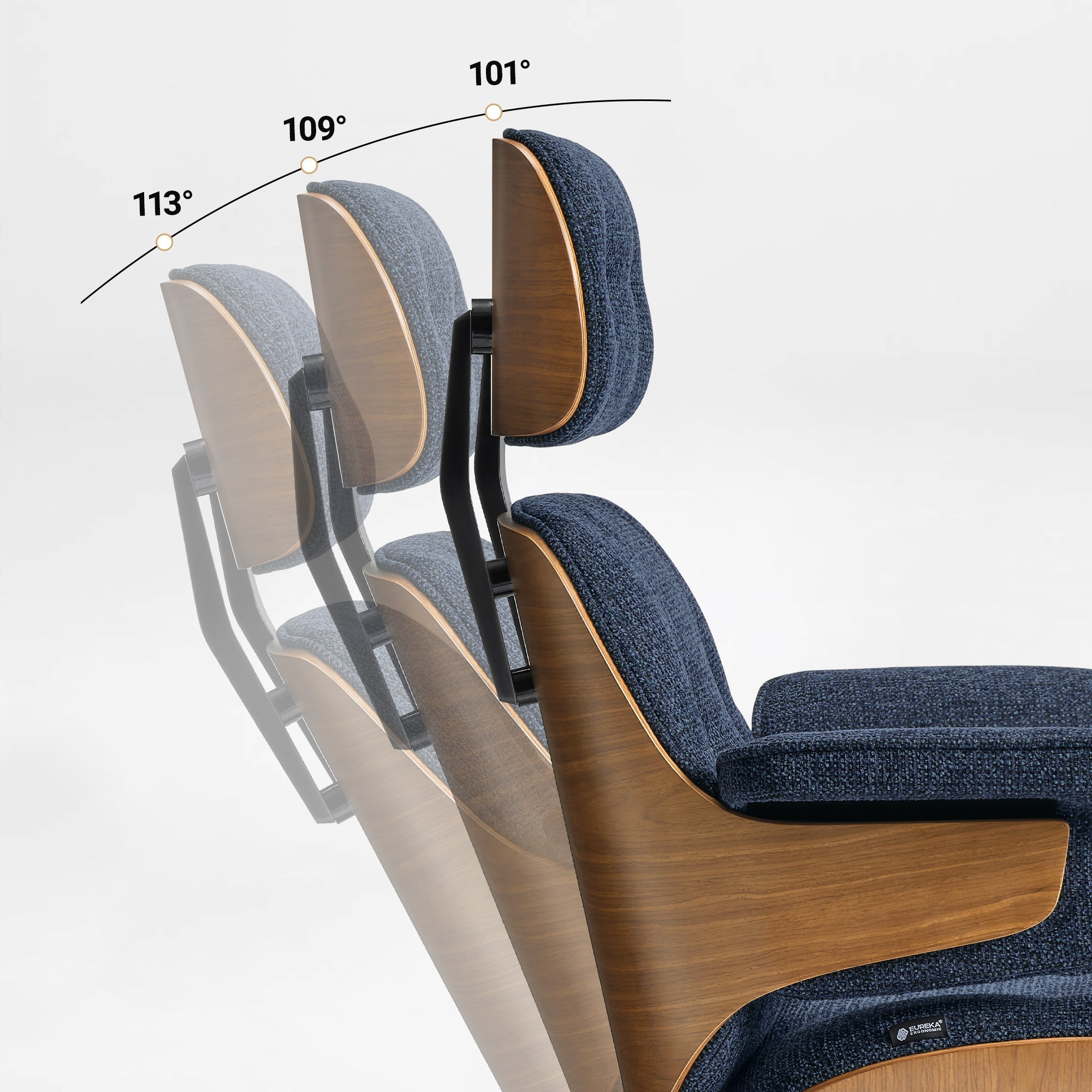 Genuine Leather Executive Office Chair - Classic Ergonomic Design
