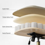 High Back Office Chair - Ultra Soft Cushion Adjustable