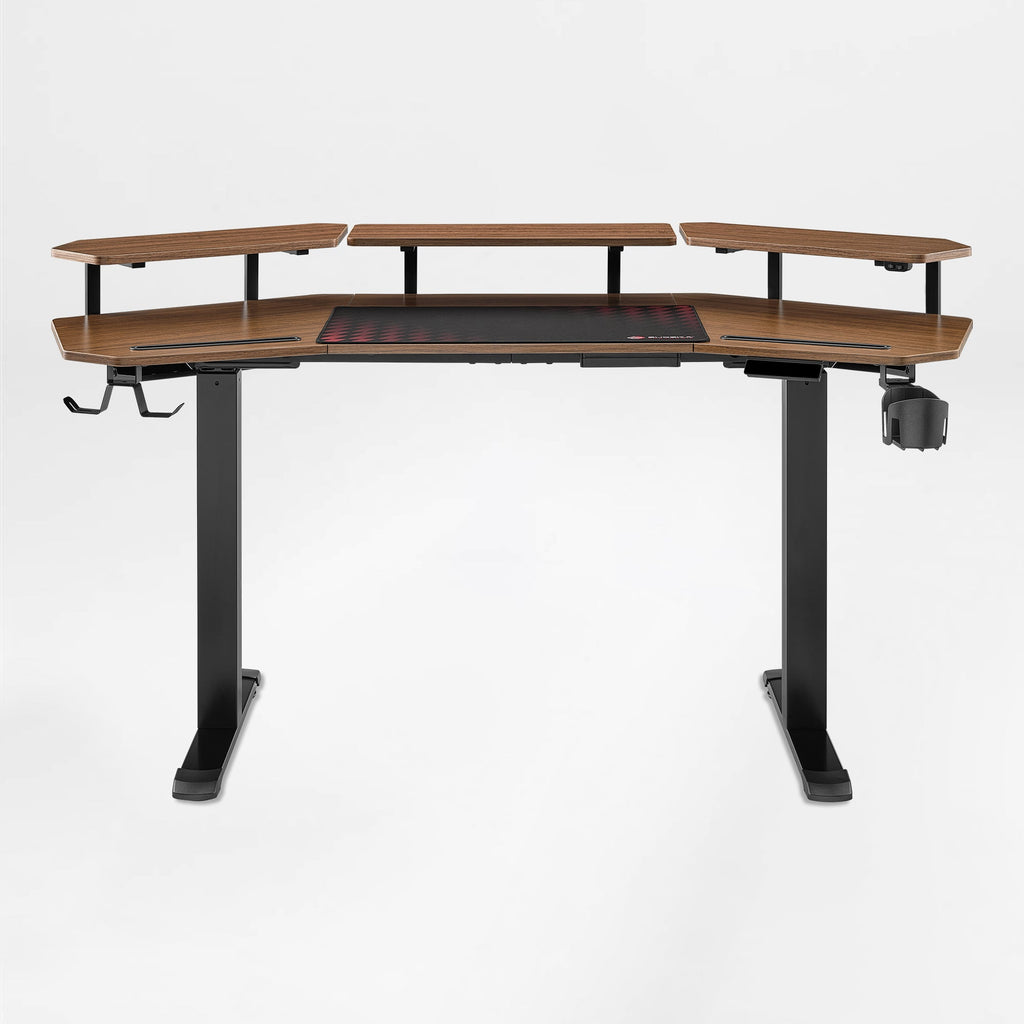 Wing-Shaped Standing Desk (63x23)