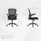 Ergonomic Office Chair - Mesh Back Lumbar Support, Budget-Friendly