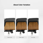 Genuine Leather Executive Office Chair - Classic Ergonomic Design