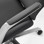 Genuine Leather Executive Office Chair - Butterfly Design High Back