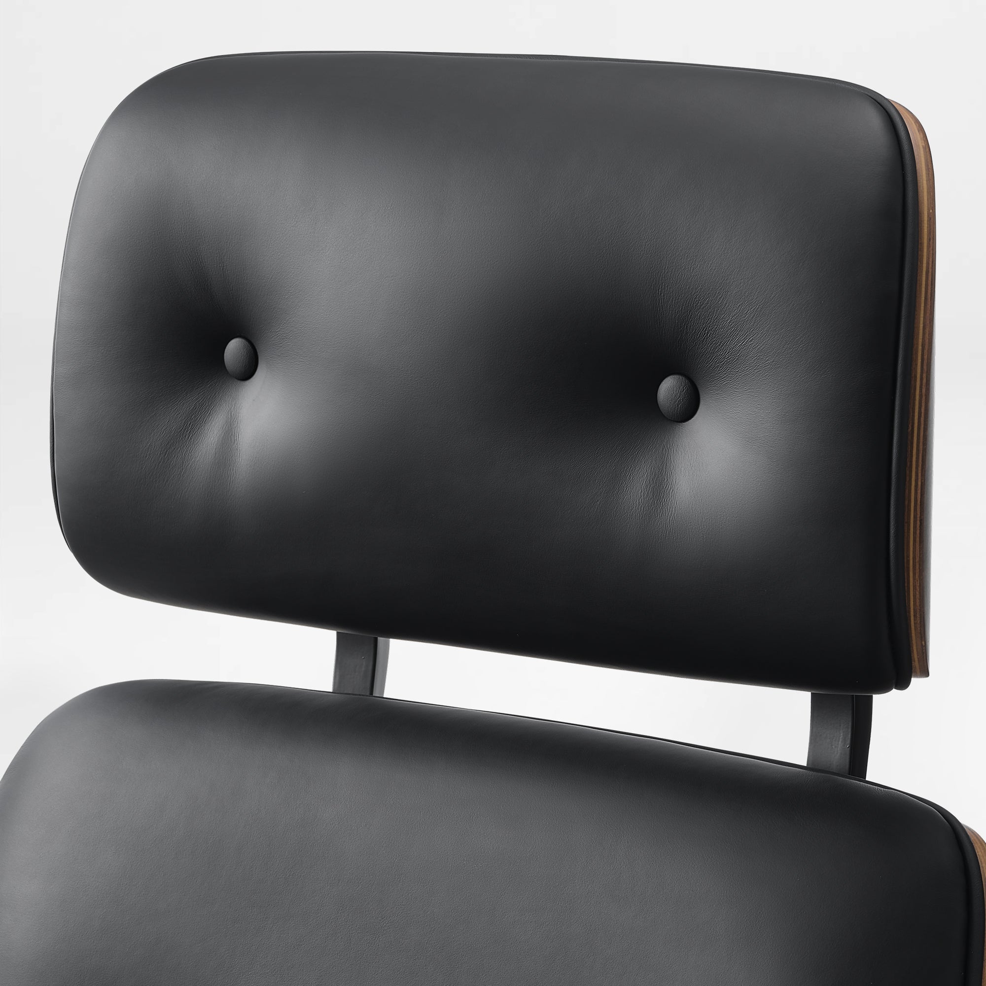 Genuine Leather Executive Office Chair - Classic Ergonomic Design