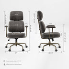 High Back Office Chair - Ultra Soft Cushion Adjustable