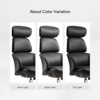 Microfiber Leather Executive Office Chair - Modern Lines Home Office
