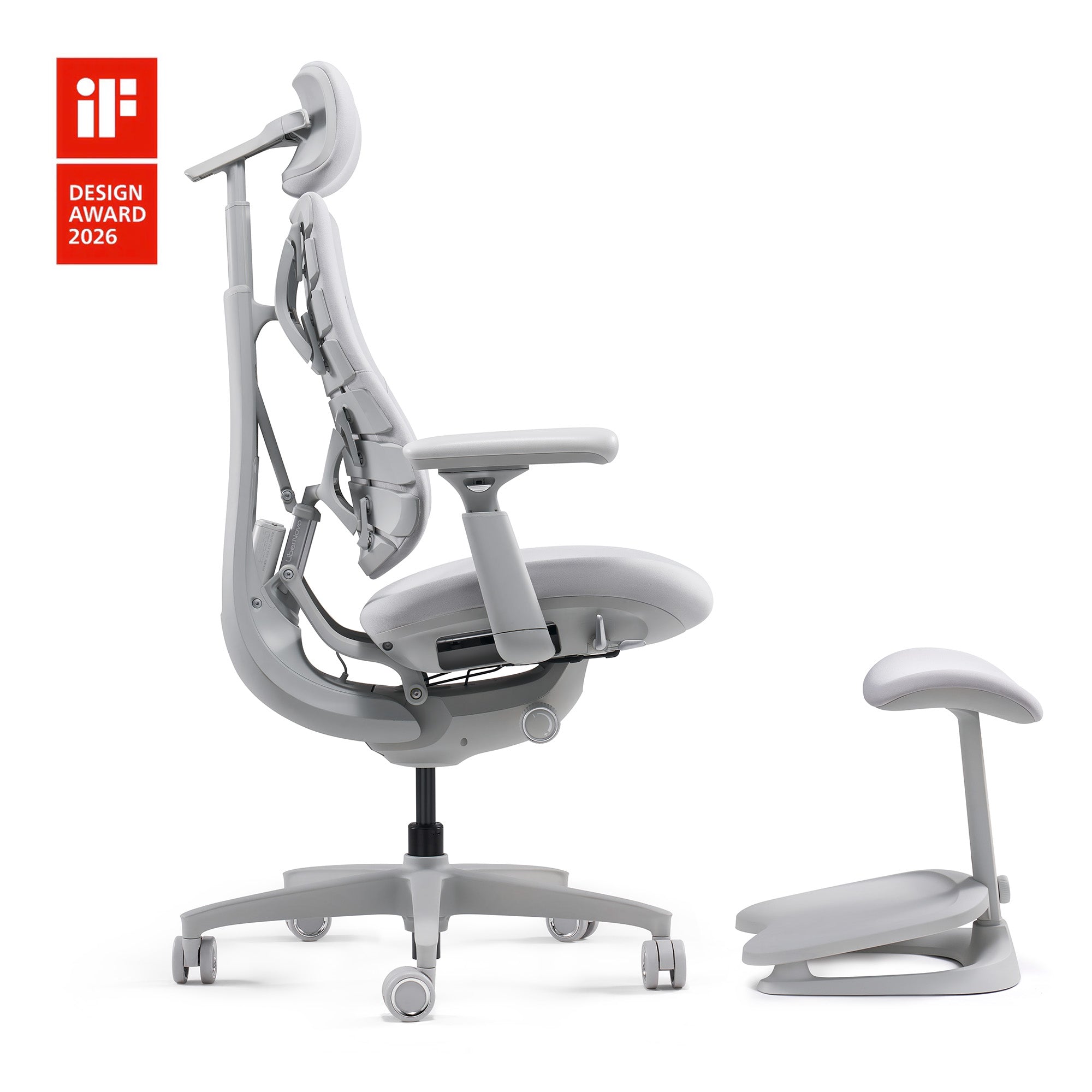 Dynamic Ergonomic Office Chair with Chip-Controlled Adaptive Backrest