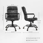 PU Leather Home Office Chair